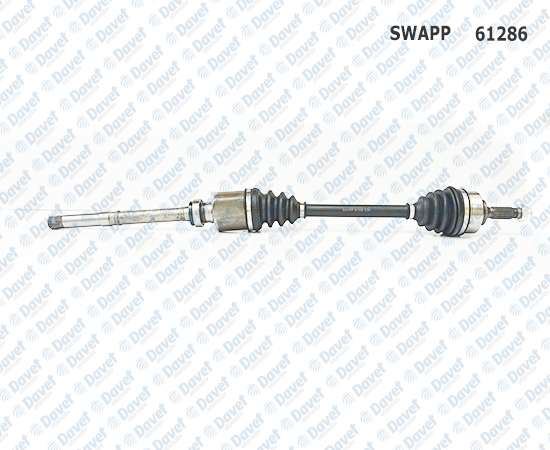 SWAPP 61286 On Aks Sag C3 Dv4ted4 1.4 1.6 Hdi 16v 02>09 - C2 1.4 03>09   (Dis Freze:21 Ic Freze:24 Conta Capi:48.7 Boy:855 Mm)